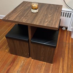 Small Dinette Set With Storage 