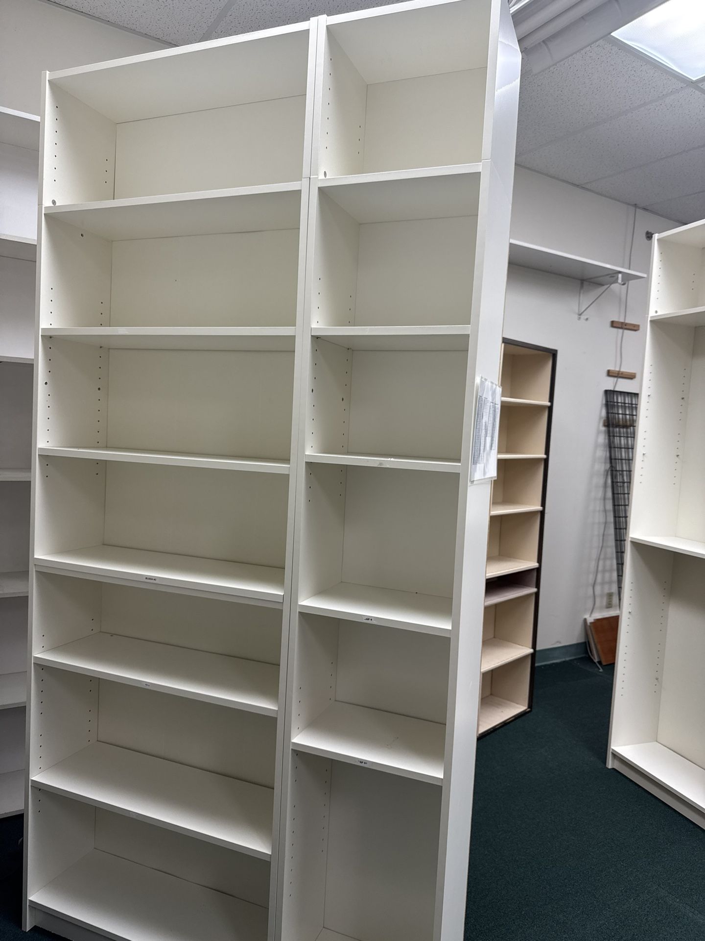 FREE – Retail Store Fixtures (Bookcases, Slat Wall & More)