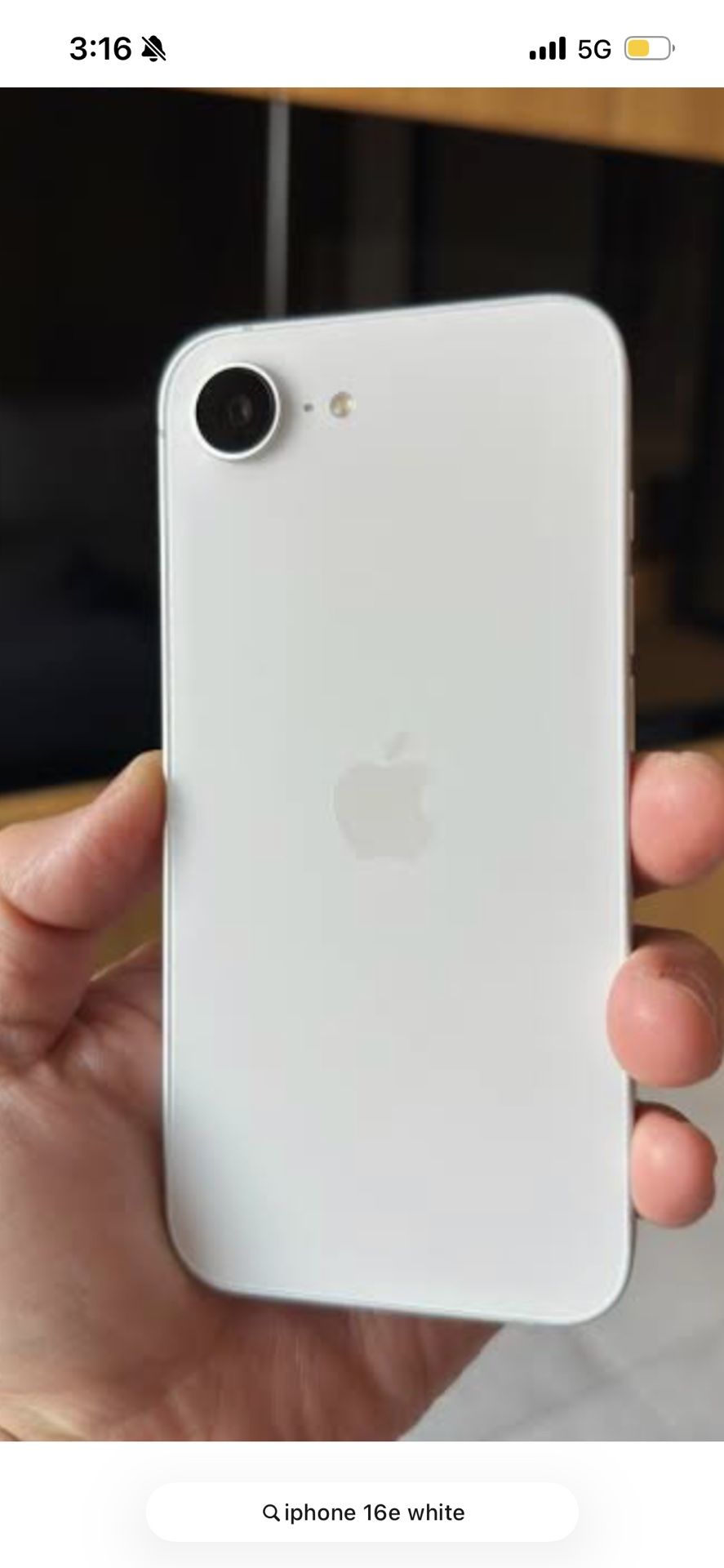 iPhone 16e 