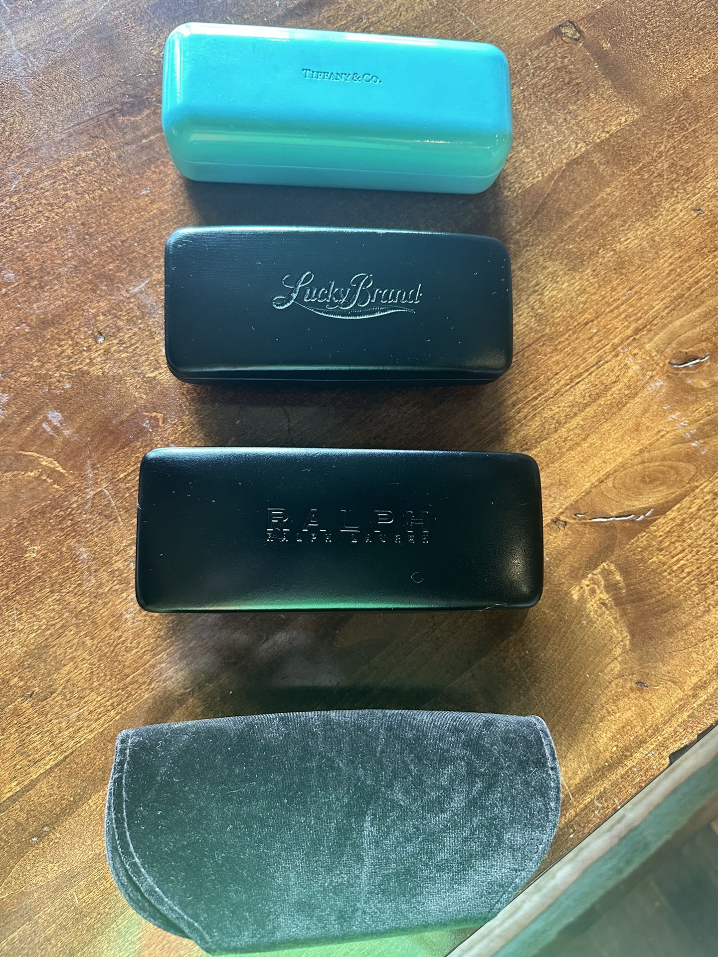 4 Brand Name Eyeglass Cases