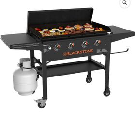 Black stone grilled