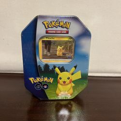 Pikachu Pokémon Go Tin