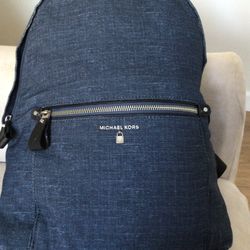 Michael Kors Backpack Jean Fabric