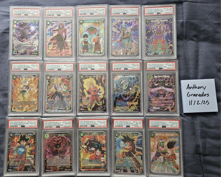 Dragon Ball Super Slabs 🔥