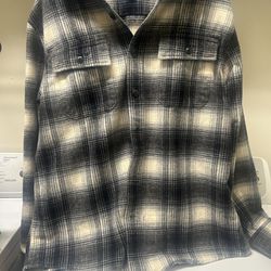 L.L. Bean flannel shirt jacket