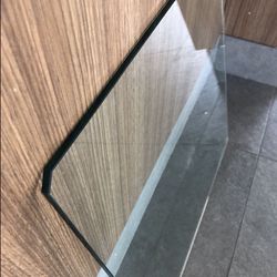 Set of 4 Four  Thick Glass Shelves