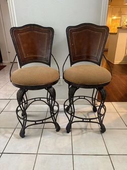 Heavy Metal Bar Stools