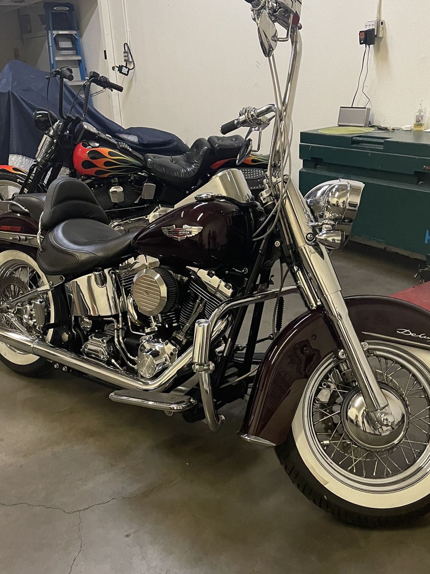 Harley Softail Deluxe.. Tons Of New Parts And Upgrades... Immaculate Condition ... Low Miles... Comes With Many Extras...