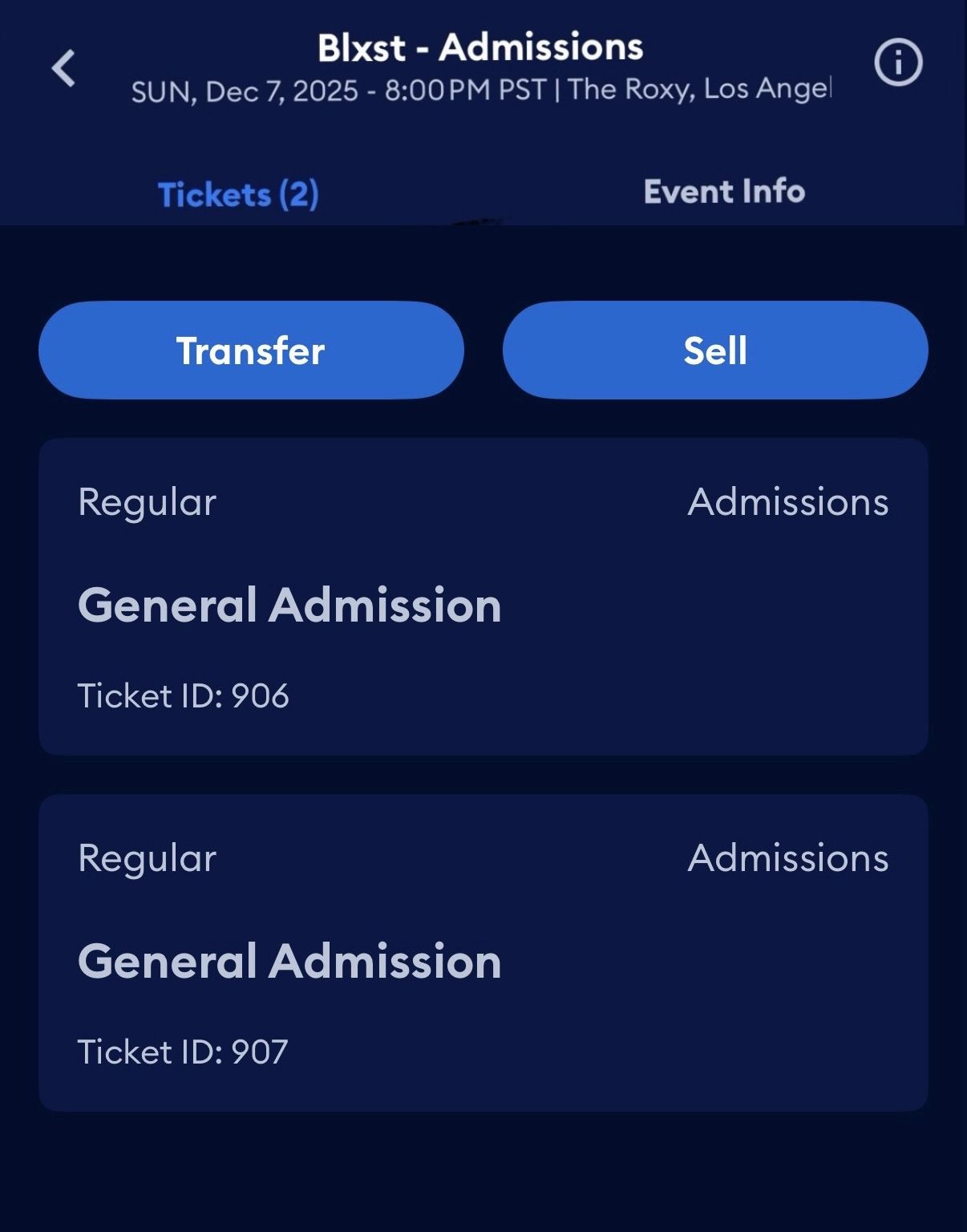 BLXST Concert Tickets