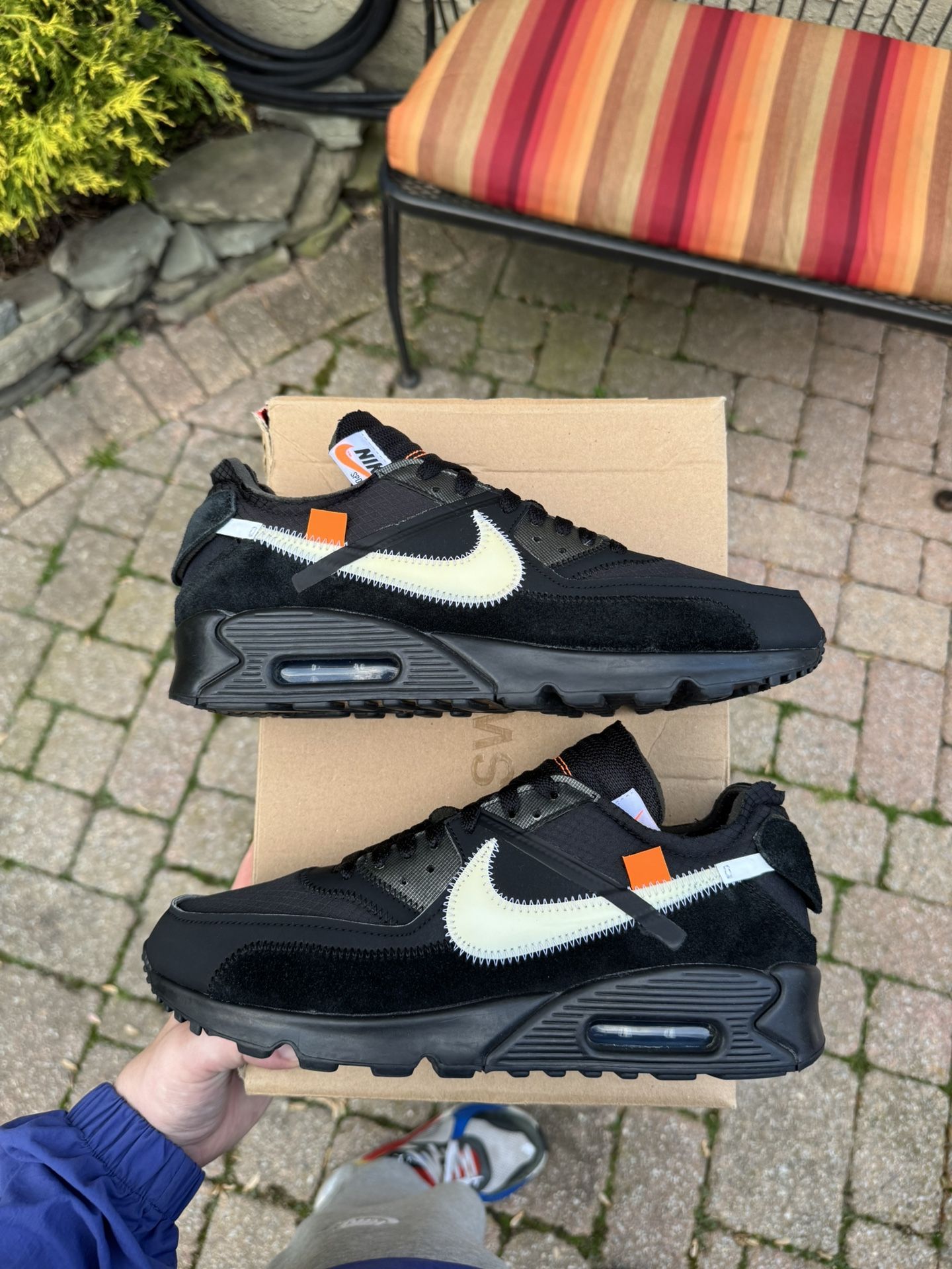 Air Max 90 Off White Black