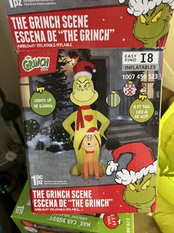 THE GRINCH SCENE ESCENA DE "THE GRINCH"