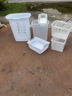Baskets For Laundry, Garage, Bathroom