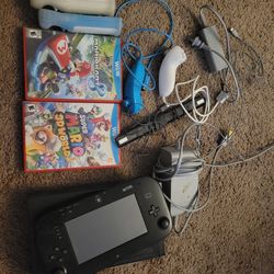 Nintendo Wii U Plus Games And Controllers