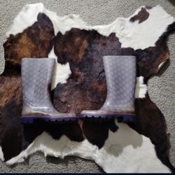 Gucci rainboots size 38  Authentic