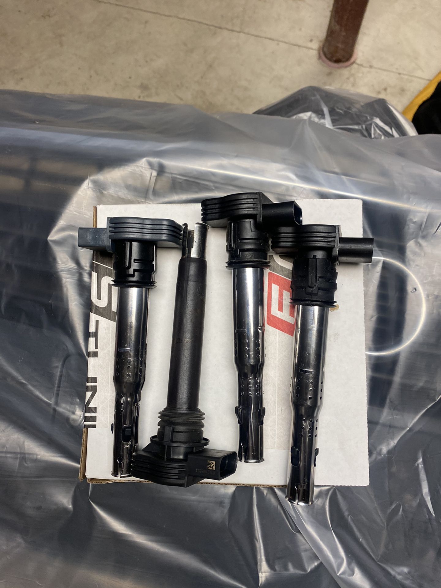 Black OEM Audi Coil Packs