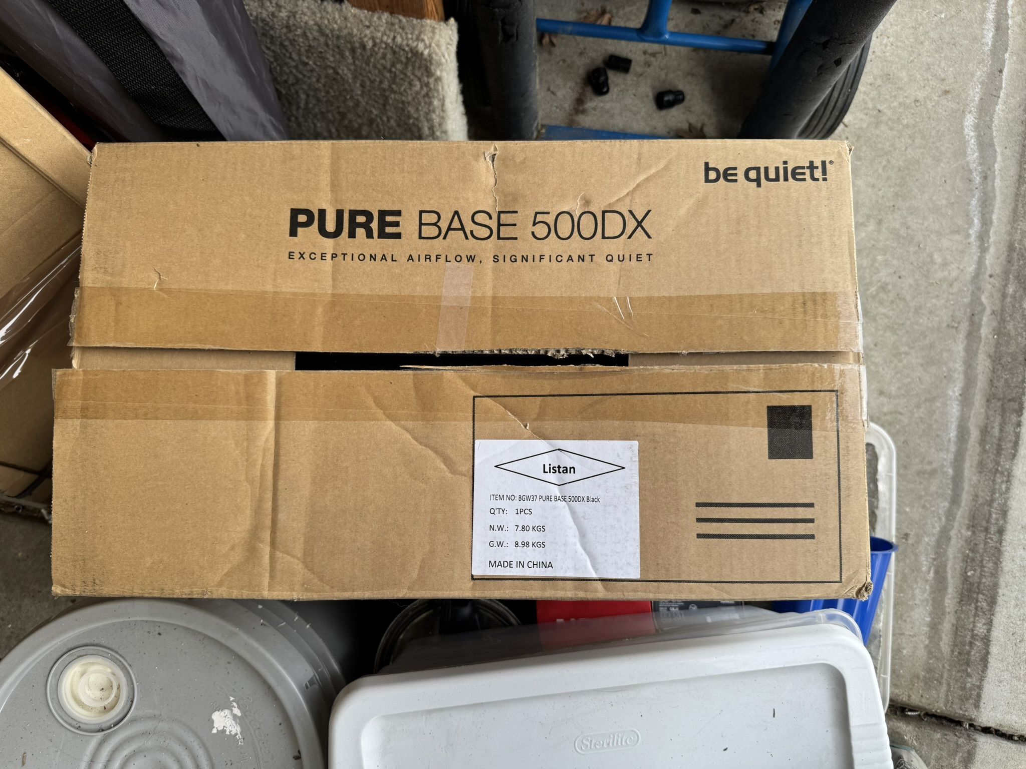 NIB Pure Base 500DX — Black PC Case