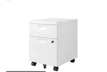 Ikea ERIK White Filing Cabinet (3 Available)