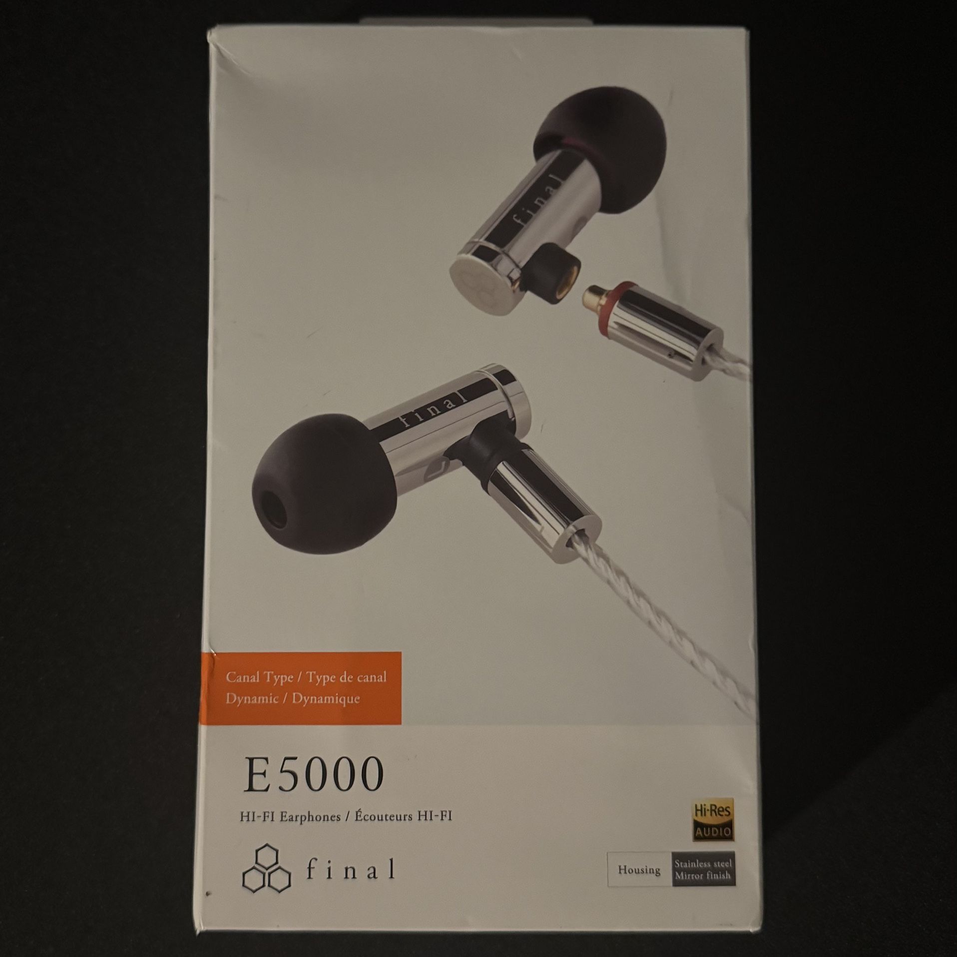 Final Audio E5000 IEMs with Spare Cable