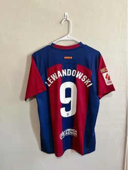 FC Barcelona 2023-24 home lewandowski jersey
