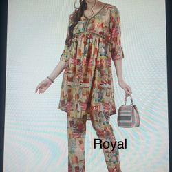 Co-Ord Set (Tunic) (Kurtis)