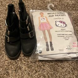 Really nice hello Kitty set with Timberland boots
