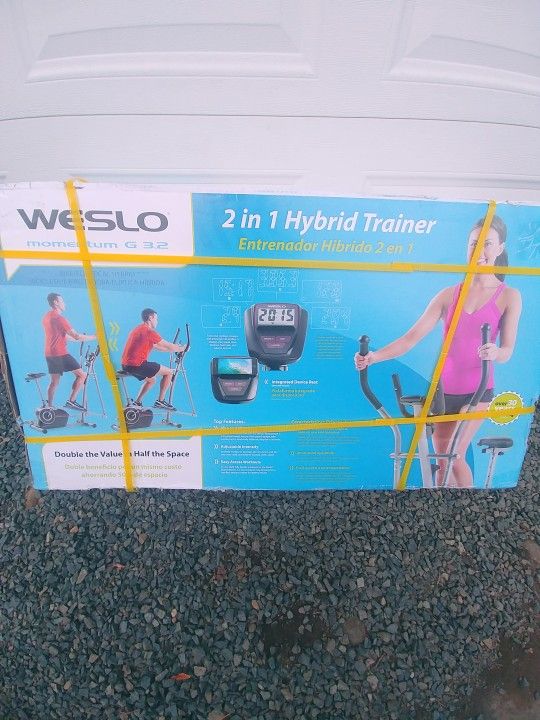 Weslo 2 In 1 Hybrid Trainer