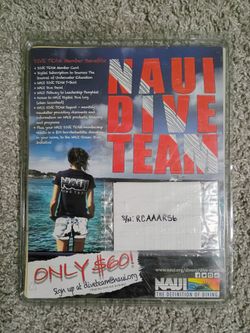 NAUI Advanced Scuba Diver Student Education System kit