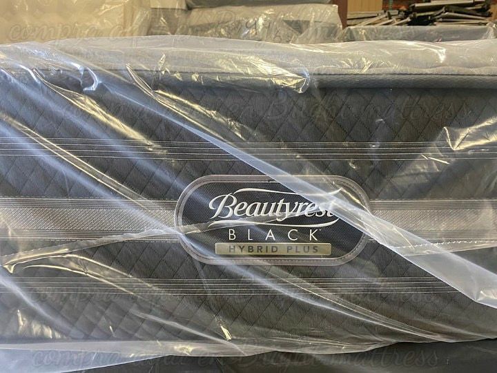 Queen Beautyrest Black Jennings Hybrid Plus