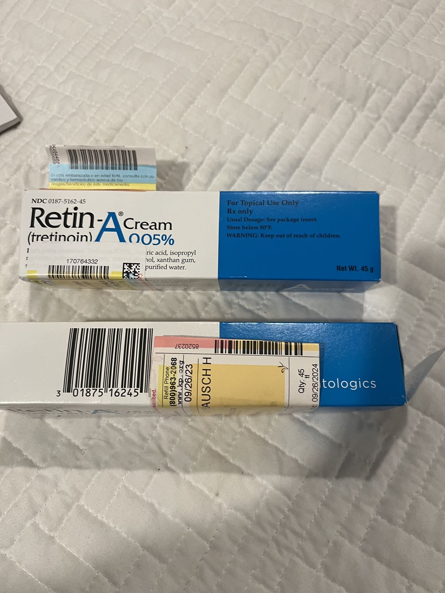 Acne And Scarfs Cream Retin a 0.05
