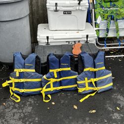 West Marine Children Life vests 