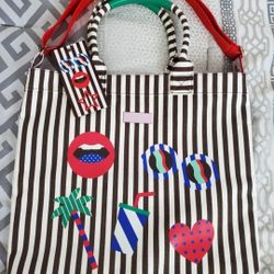  Henri Bendel Tote Beach Bag