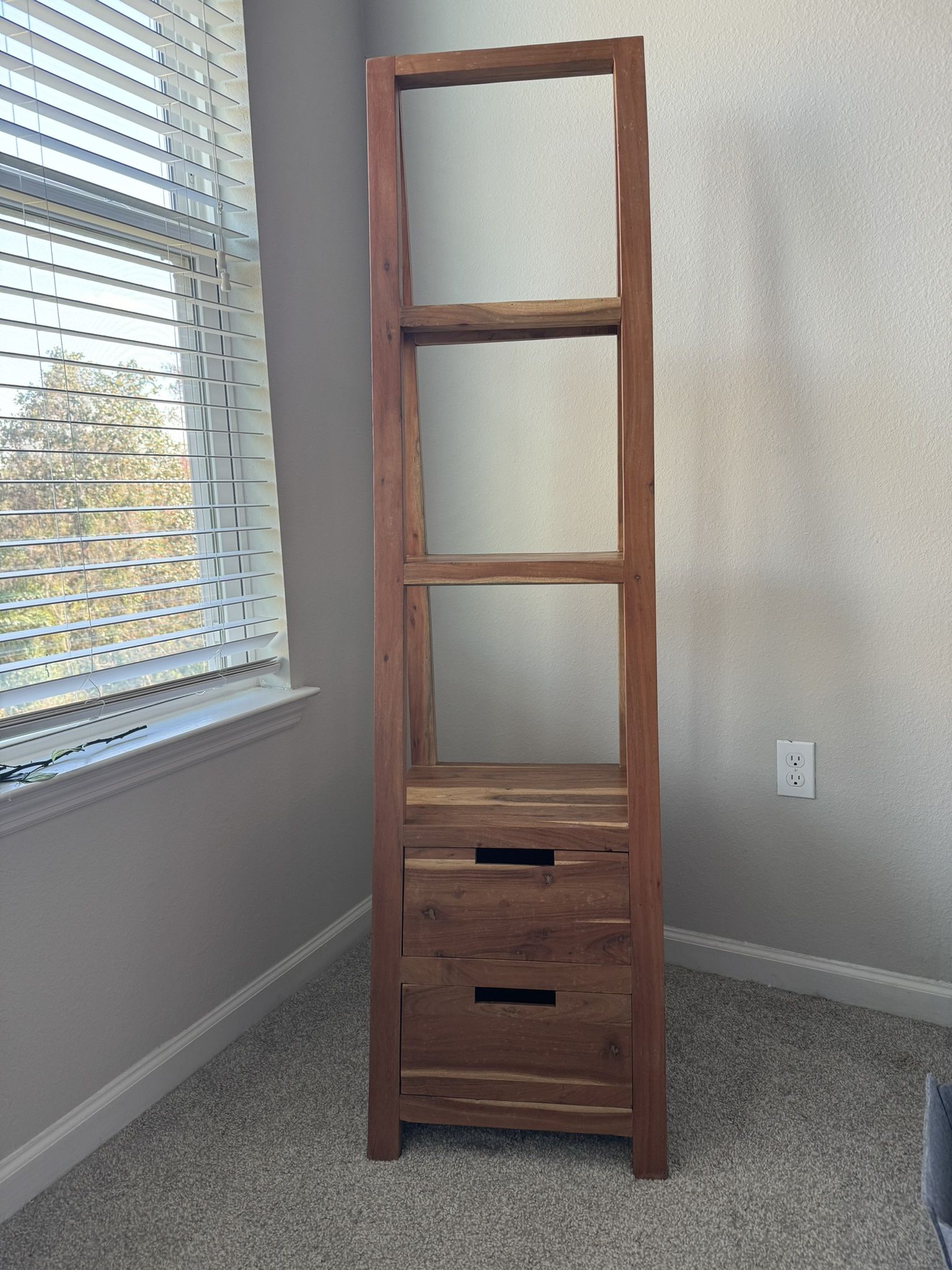 Ladder Shelf Corner Table