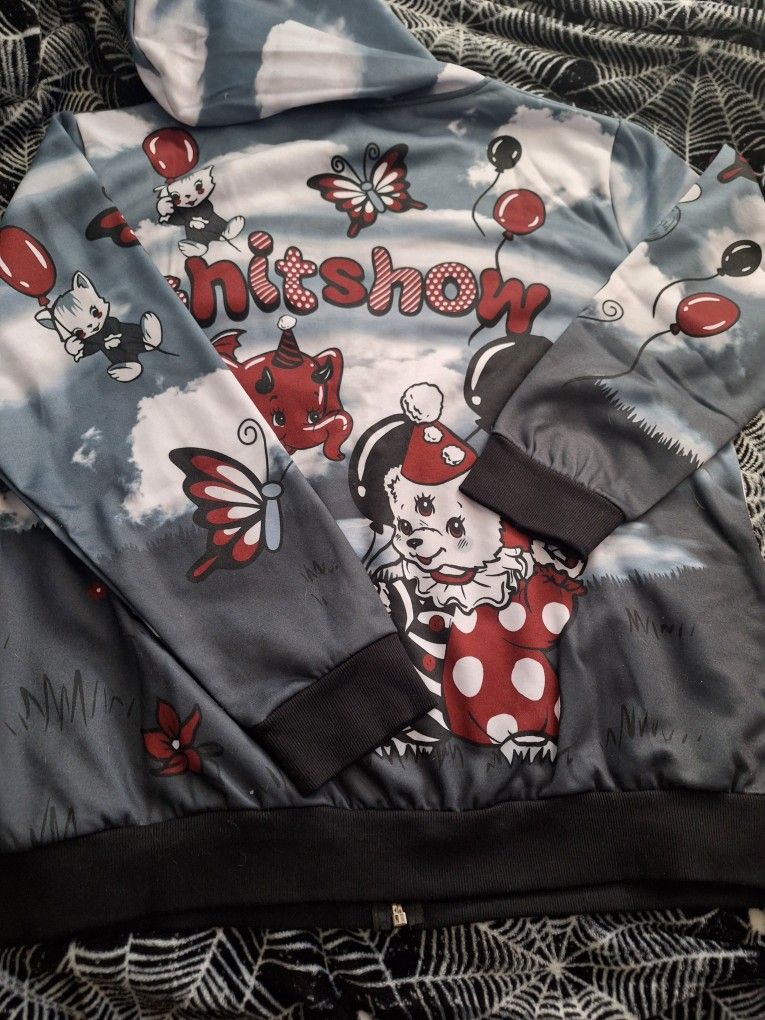 Dollskull Hoodie XL