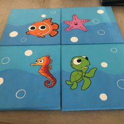 Finding Nemo Theme Canvas