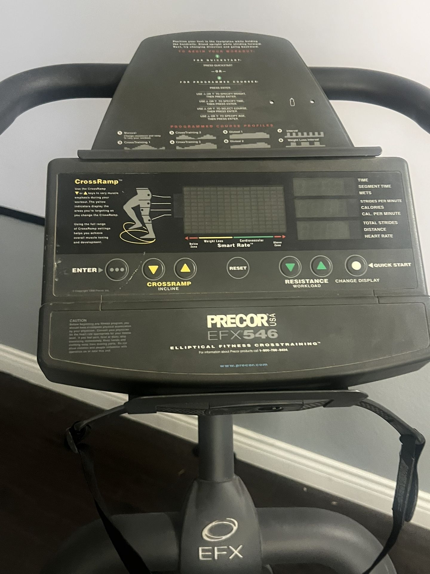 Precor EFX 546 Elliptical Trainer