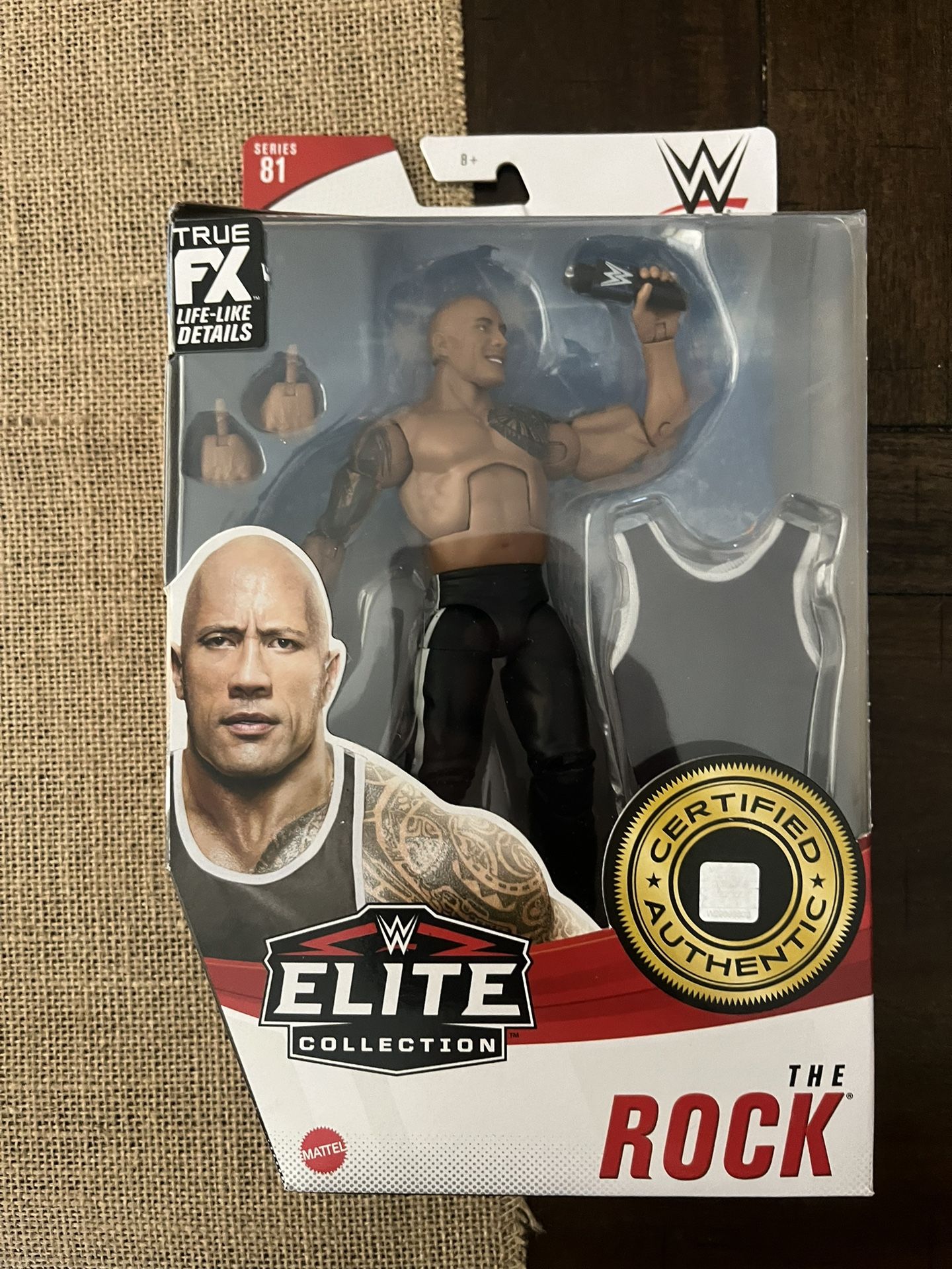WWE Elite 81 The Rock
