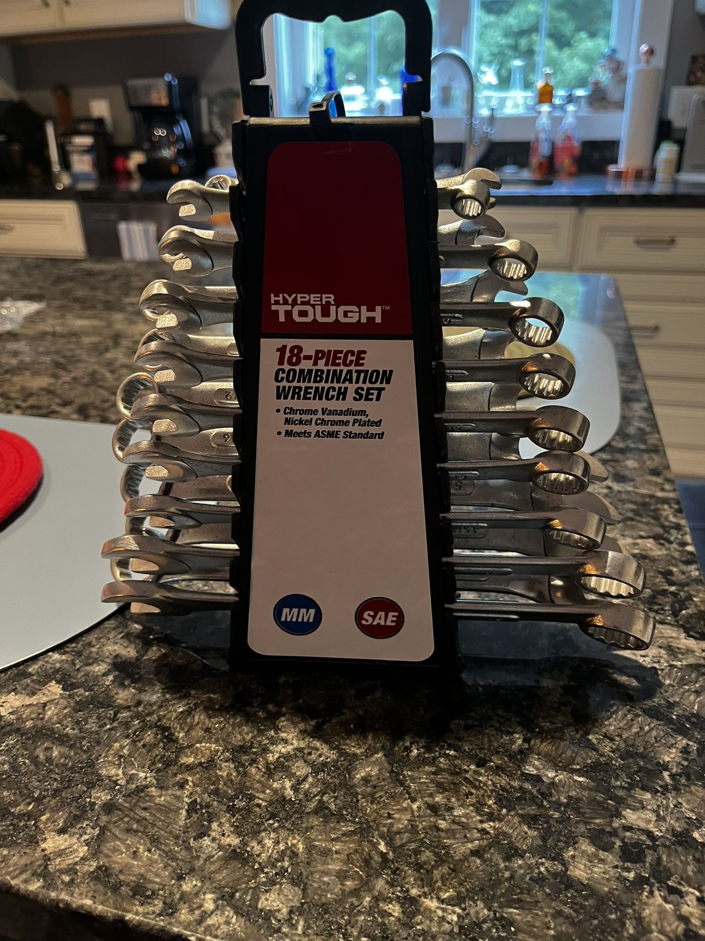 Hyper Tough 18-inch Wrench Set