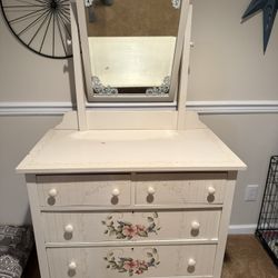 Hand Painted Dresser