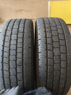 Two cooper tires