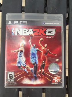 NBA 2K13 PlayStation 3 PS3 Game - Executive Produced by Jay-Z / Complete In Box (CIB)