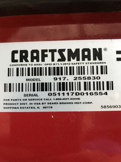 Craftsman T2500 46 inch cut tractor for Sale in Evanston IL OfferUp