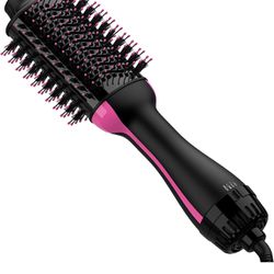 Hair Dryer and Blow Dryer Brush in One, 4 in 1 Hair Dryer and Styler Volumizer with Negative Ion Anti-frizz Ceramic Titanium Barrel Hot Air Straighten