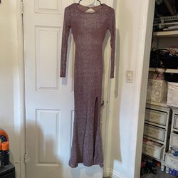 Glittery Prom Dress