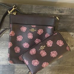 Coach CrossBody Bag With Matching Wallet 