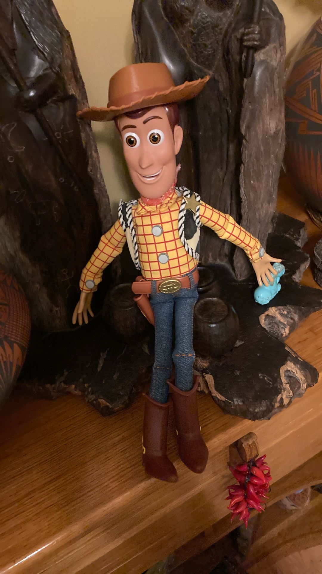 Sheriff Woody —-talking 