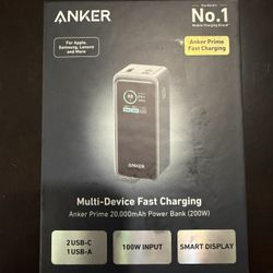 Anker Power Bank 20,000mAh 200W (Open Box)