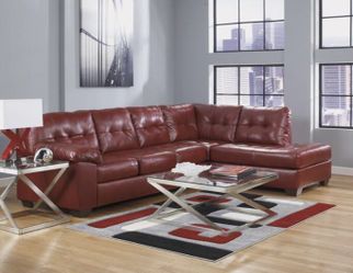 New red sectional