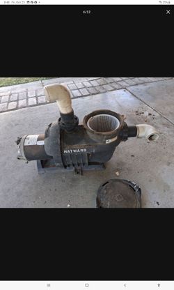Hayward  Pool Pump and Filter 1.85 total HP