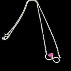 Infinity Necklace 925 Sterling