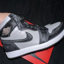 Air Jordan 1 Retro OG Medium-Grey/Black-White 